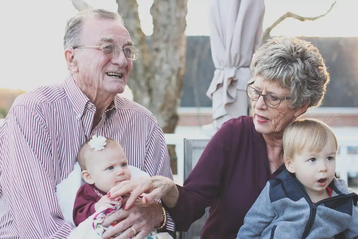 famille  grands-parents
