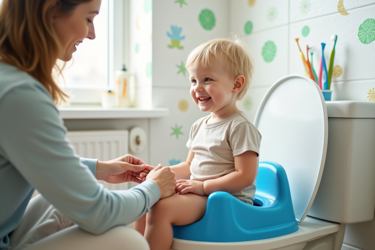 enfant toilettes