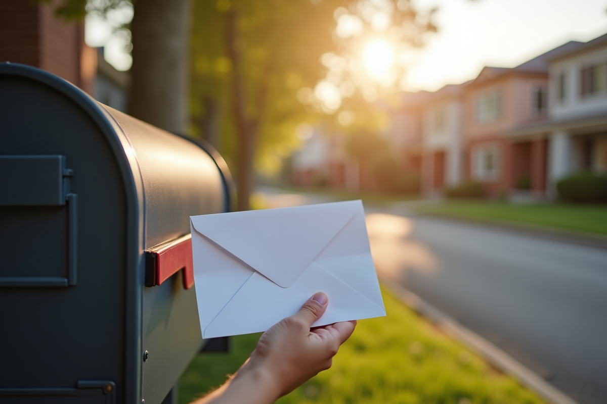 courrier décès